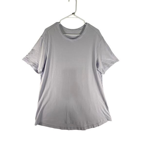 Lululemon Men's Relaxed-Fit Workout S/S Shirt Dilute wash Size 2XL Activewear - Picture 1 of 5